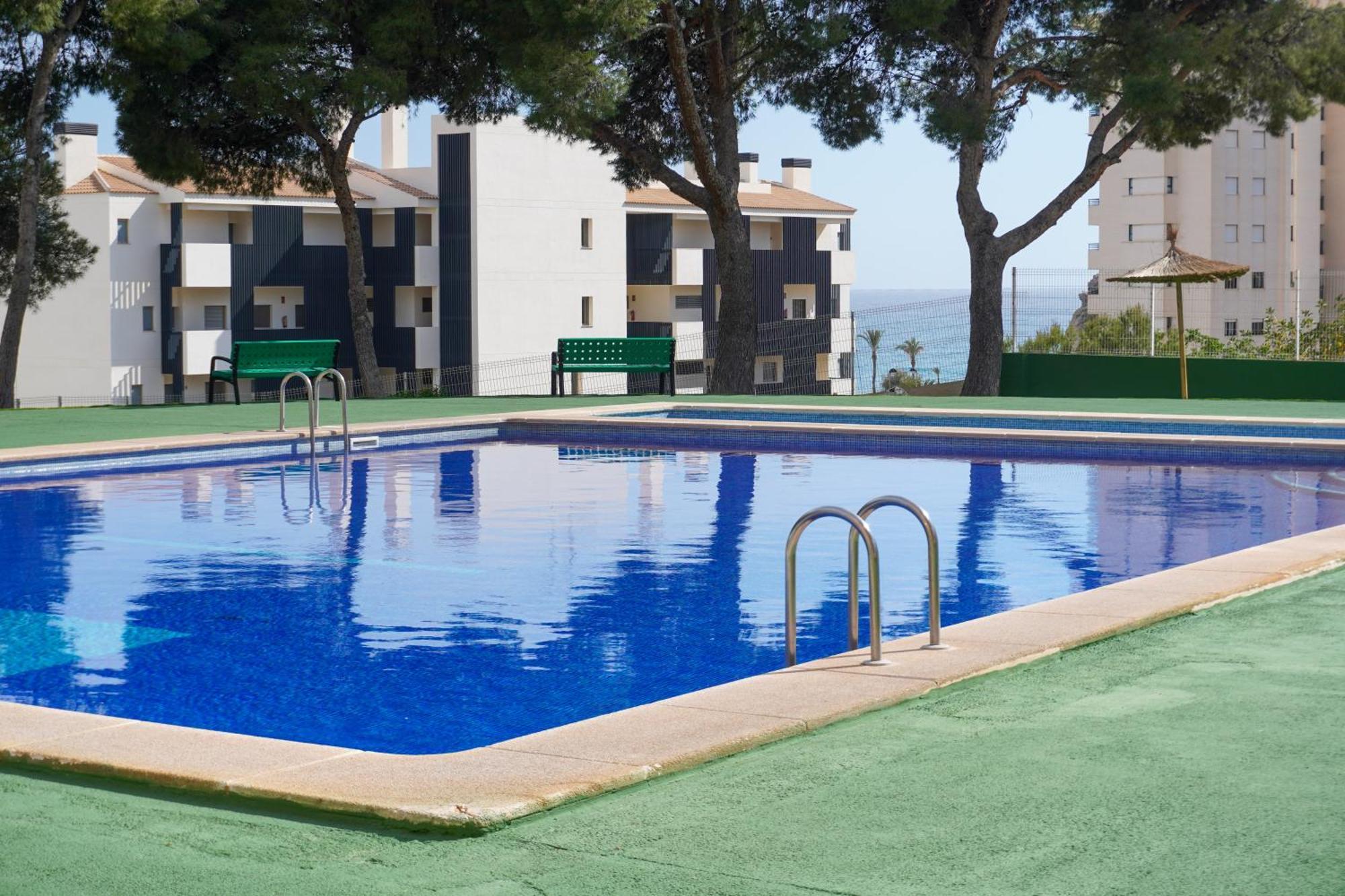 Apartamento Con Piscina En Villajoyosa By Bebalmy Екстериор снимка